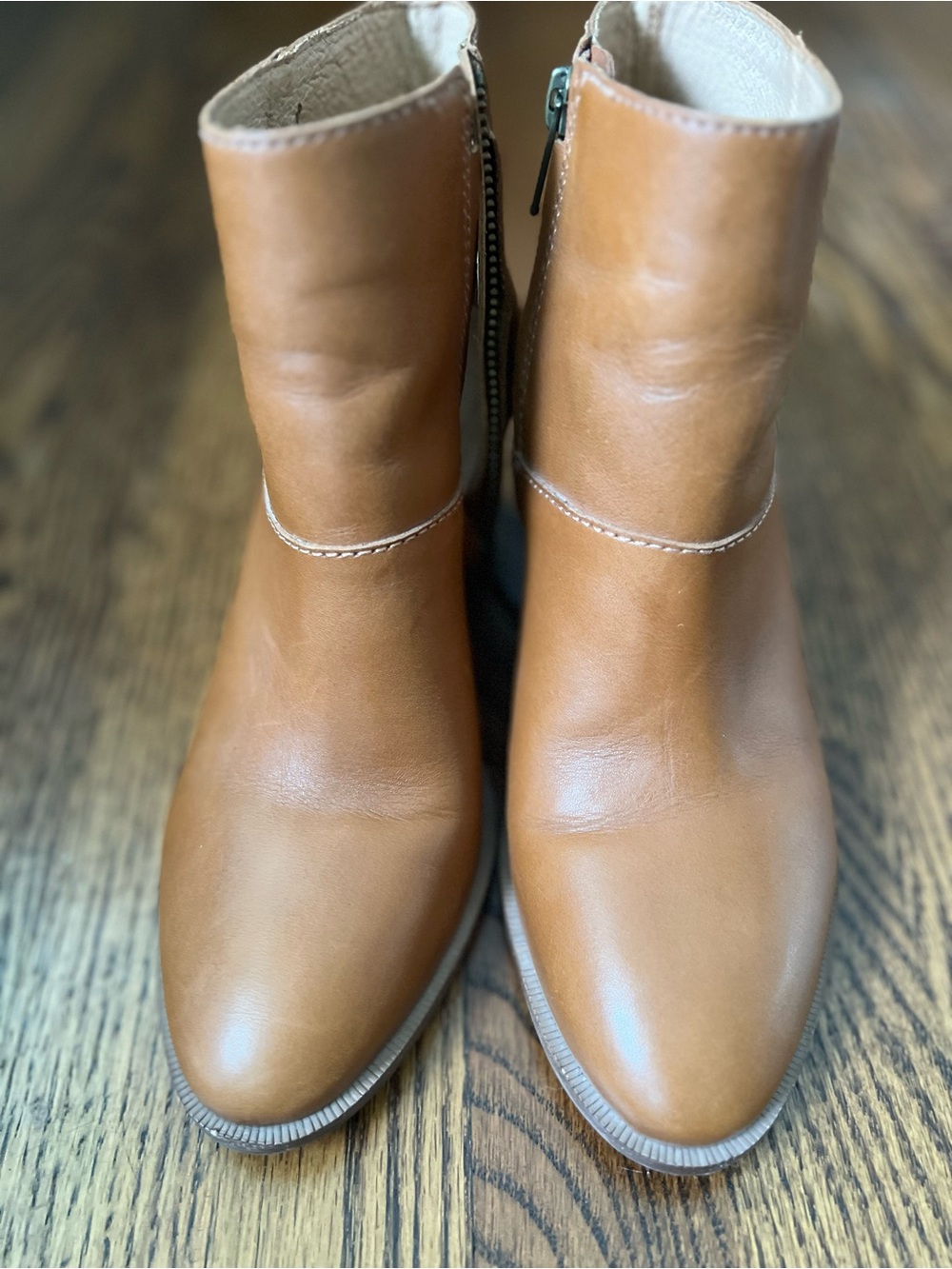 Madewell leather ankle boots